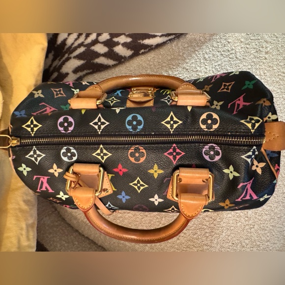 ✨AUTHENTIC✨ Louis Vuitton x Murakami Multicolor Speedy 30 - Picture 4 of 15